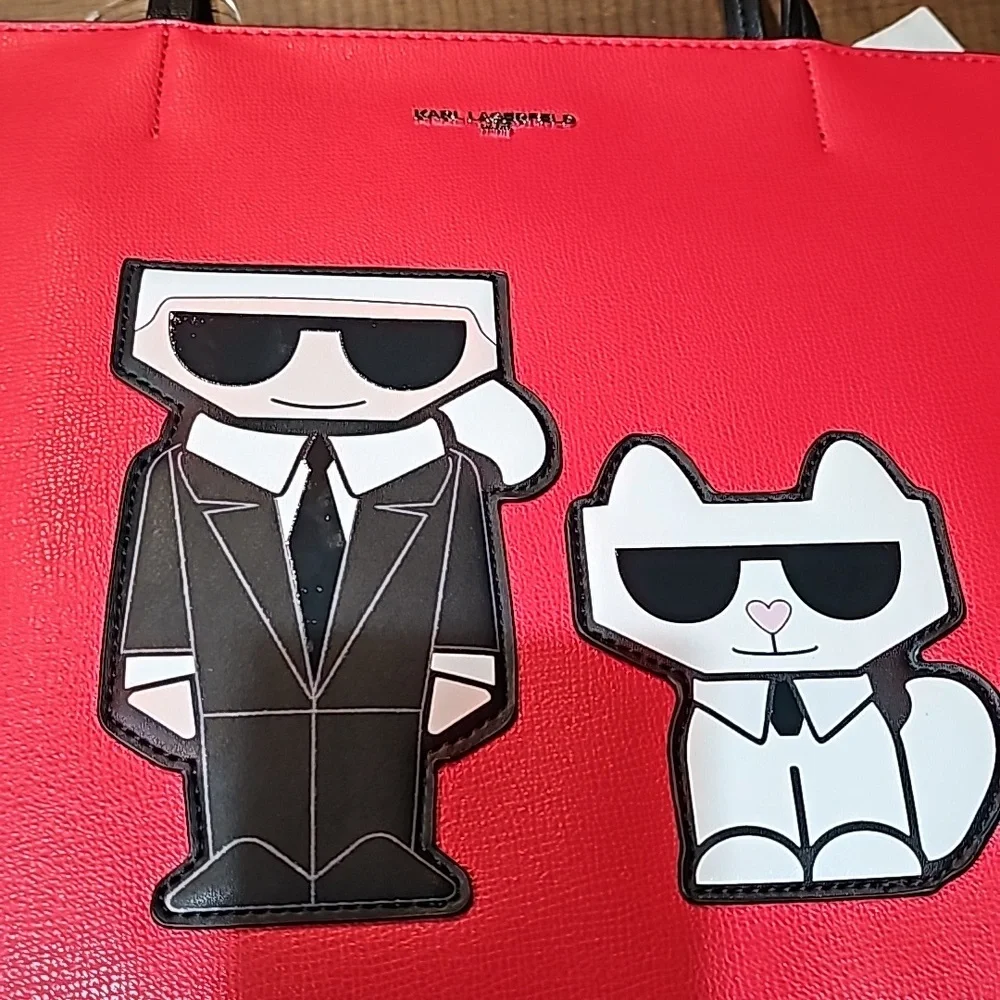 NWT KARL LAGERFELD MSRP $198 - Picture 2 of 10